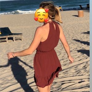 Wilfred High Neck Dress from Aritzia